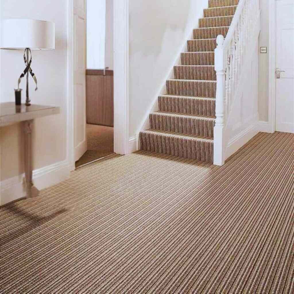 Dark colored and berber type carpet are good for hallways and entryways.