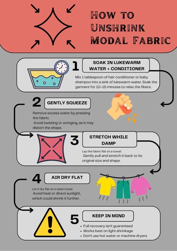 Can You Unshrink Modal Fabric 