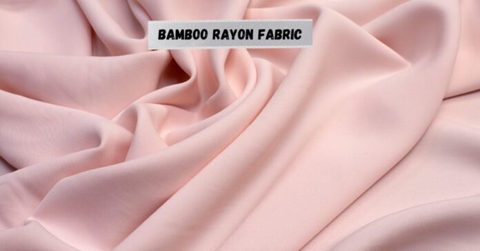 Soft pink bamboo rayon fabric showing smooth texture – what is bamboo rayon.