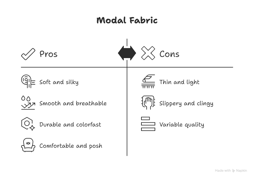 Advantages and Disadvantages of Modal Fabric