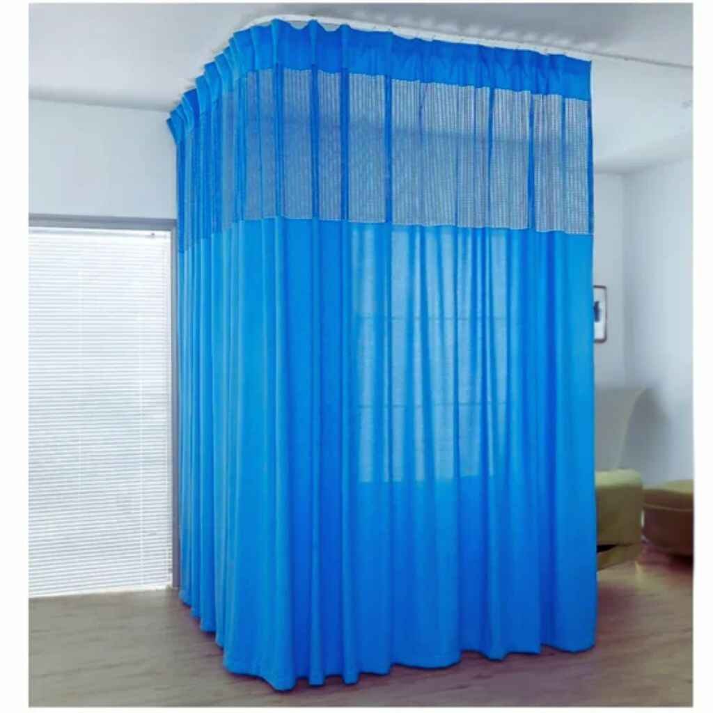 Disposable hospital curtains