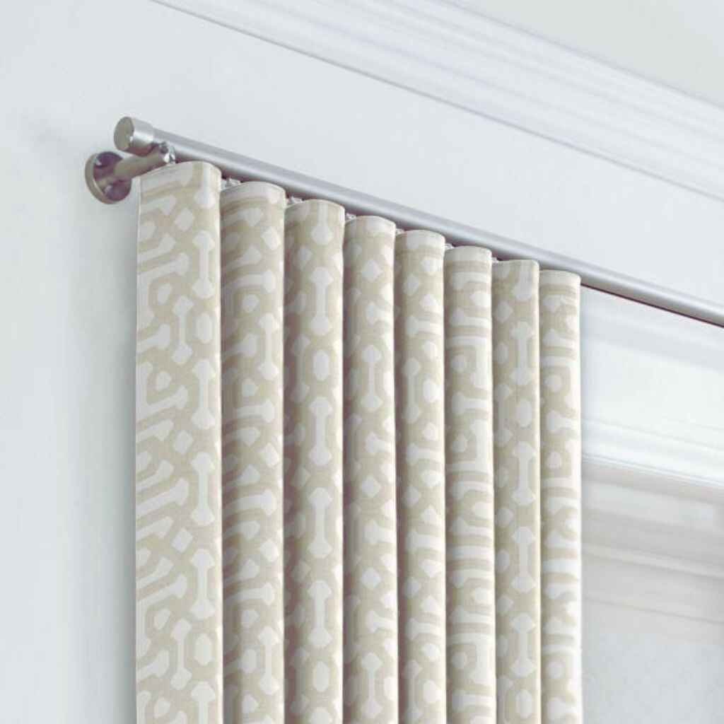 Ripple fold draping with smooth, continuous waves.