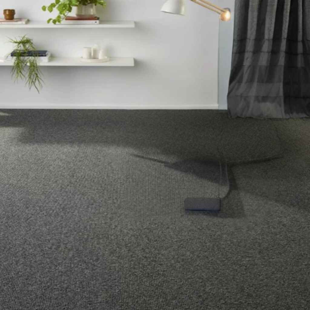 Carpets are best for large high traffic areas and give comfort and relaxation.