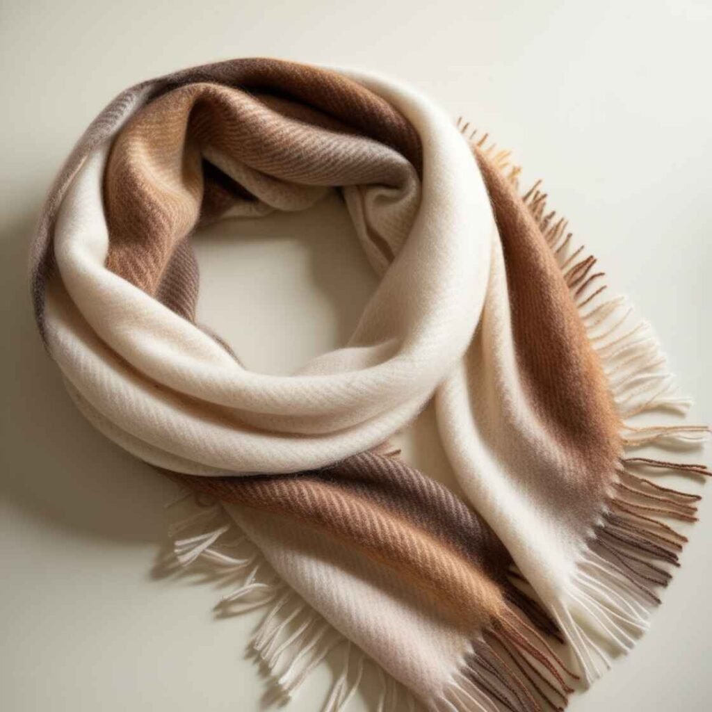 Alpaca wool scarf