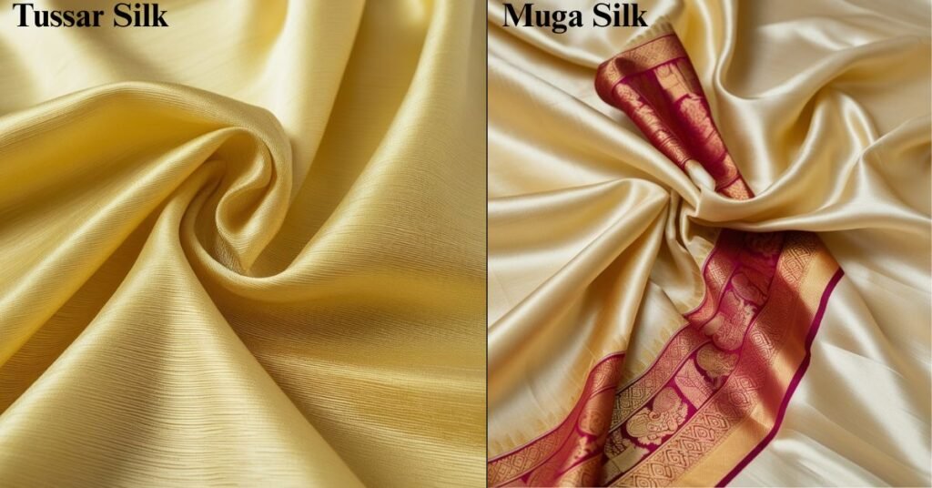 Tussar Silk and Muga Silk